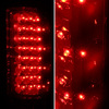 Spec-D Tuning 07-13 Chevrolet Silverado LED Tail Lights- Red LT-SIV07RLED-OZ